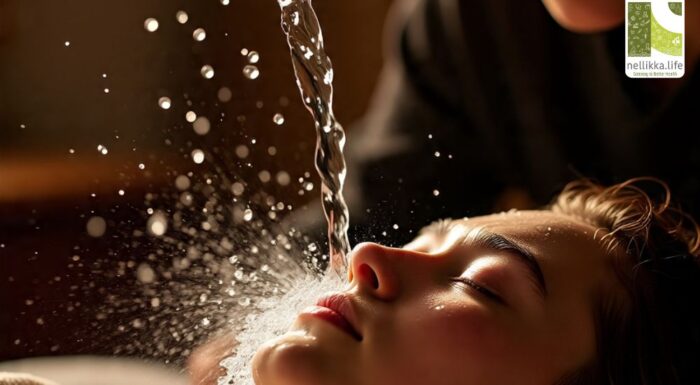 Why Do Unconscious Persons Awake When Water Is Sprinkled Forcefully on the Face?