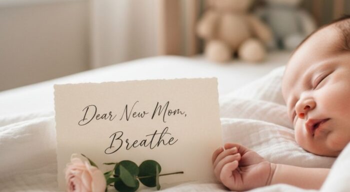 Dear New Mom, Breathe. You’re Doing Better Than You Think.